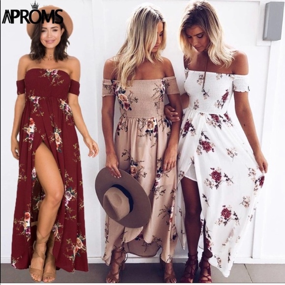 Maxi Dress with Shorts Underneath â Fashion dresses